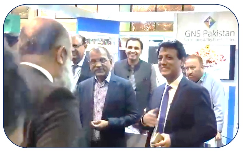 FoodAg2024 Jam Kamal Federal Commerce Minister at GNS Pakistan Stand